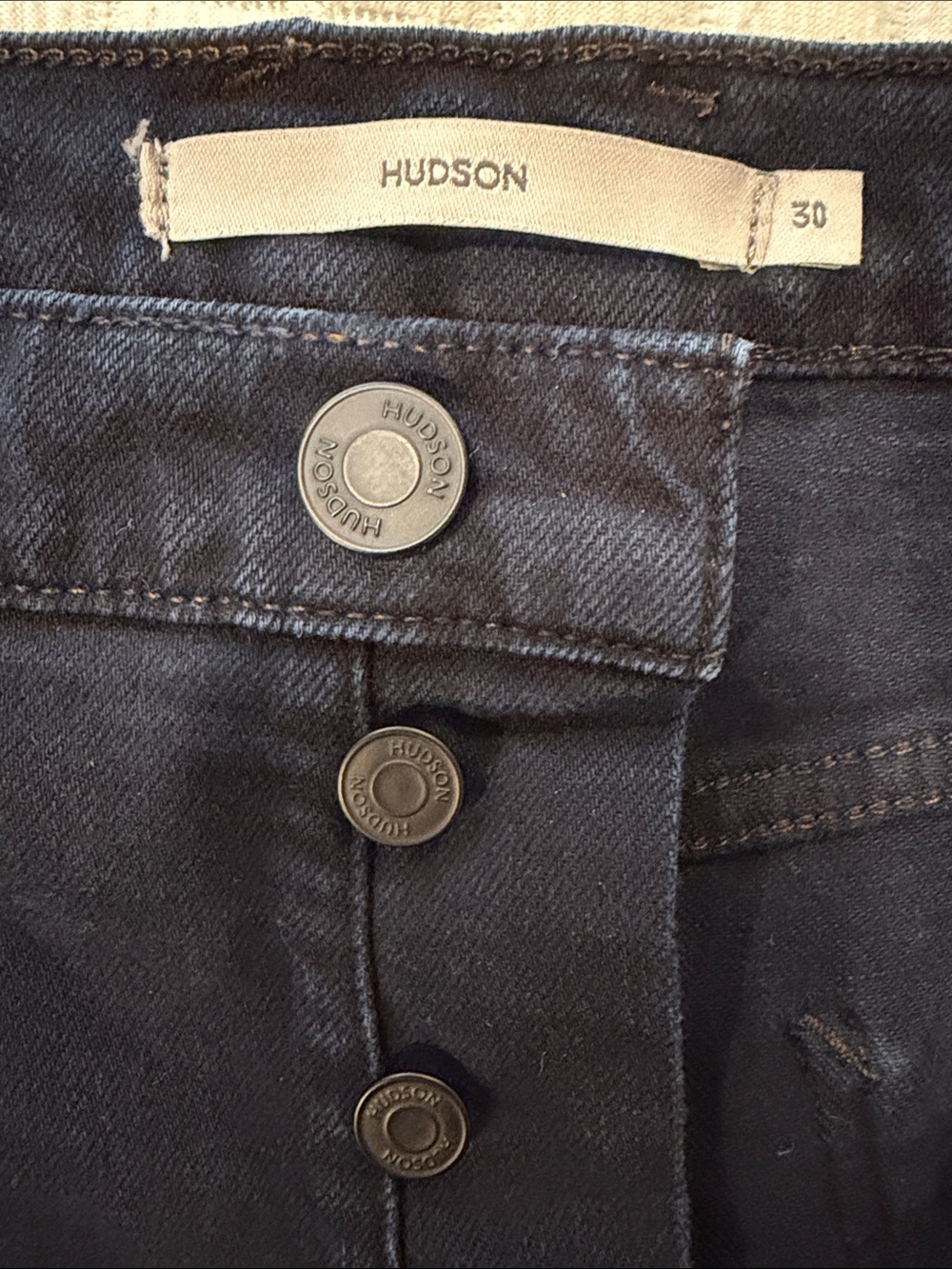 Hudson Jeans Women’s Boot Cut Jeans in Dark Blue Wash